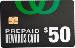 Prepaid Rewards Card $50