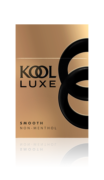 Kool Luxe Smooth Non-Menthol Gold Cigarette Pack
