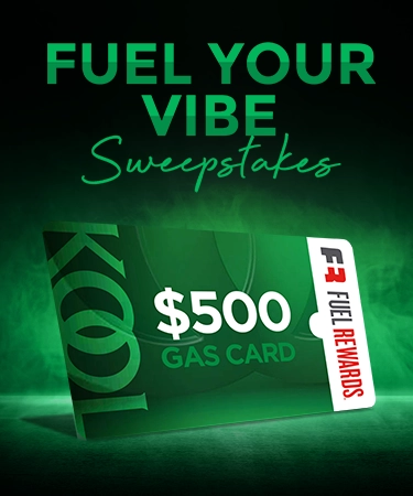 Fuel Your Vibe Sweepstakes $500 Gas Card Kool Fuel Rewards